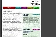 Bild: Kulturstaatsziel.de geht online