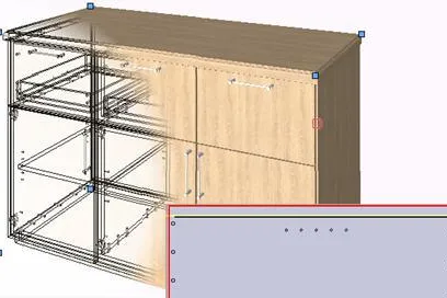 Bild: CNC gefräste Möbel in ElementsCAD für Vectorworks 2017