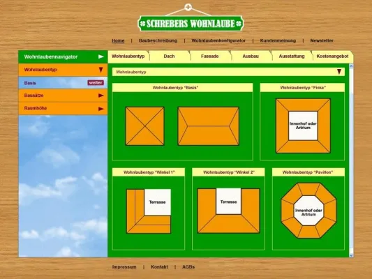 Bild: Wohnlaube im Garten mit eigenen Entwurf & Selbstbau