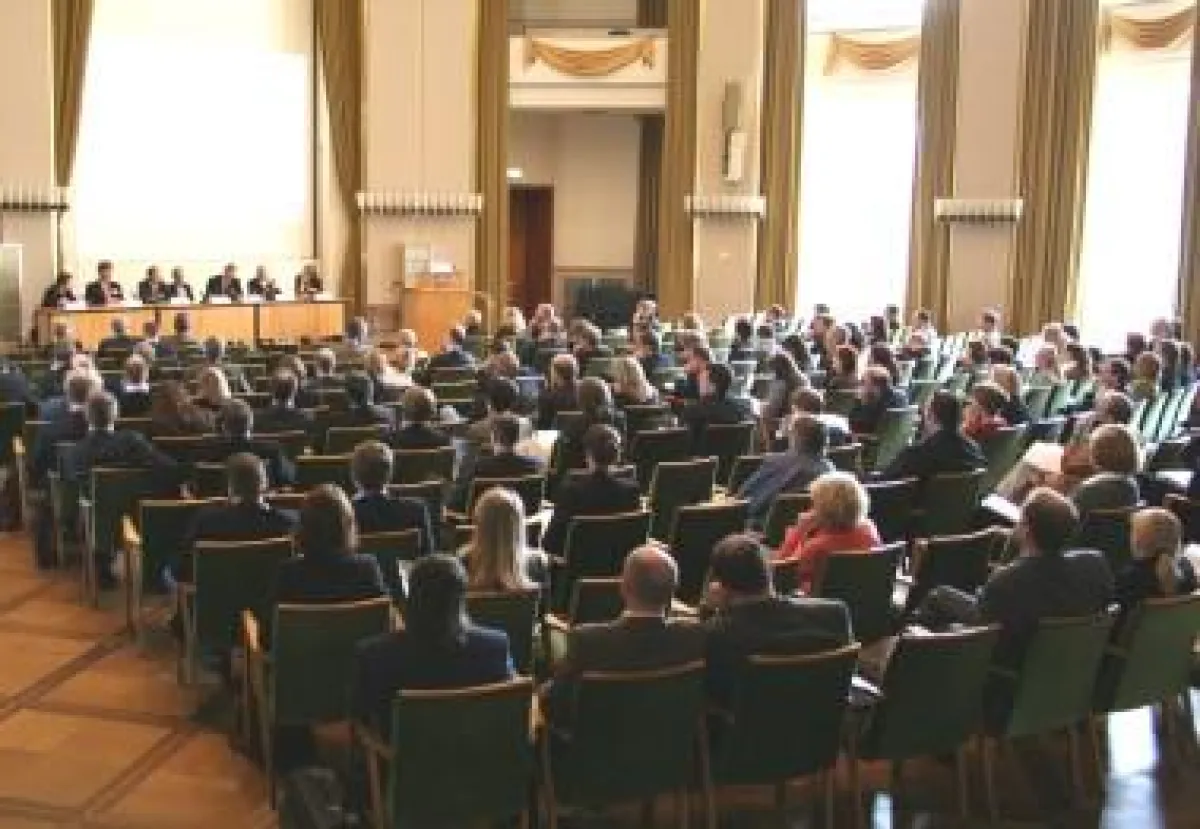 180 Pressesprecher und Führungskräfte diskutierten beim Krisengipfel 2007 im Schloss der Universität Münster über erfolgreiche Krisenkommunikation.