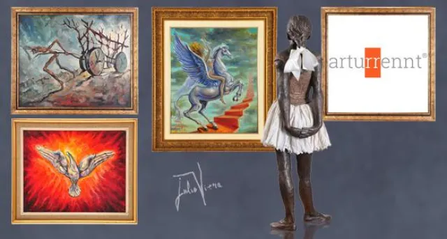 Bild: Kunstsammeln, Kunstkauf - gute Kunst auch für unter 5000 Euro