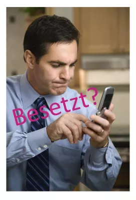 Bild: Überlastete Telefonleitungen durch Corona-Virus