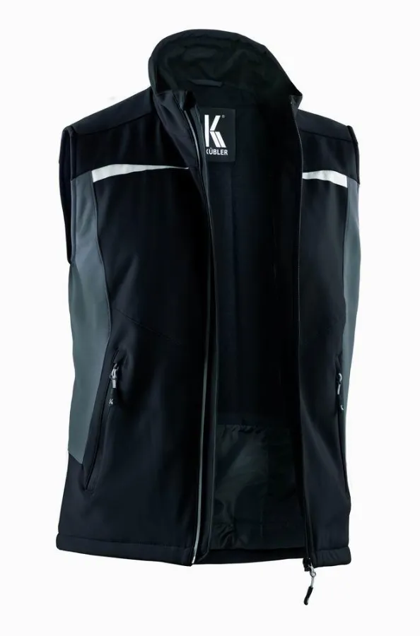 Die funktionelle Weste sorgt für ein angenehmes Körperklima. Pressefoto: Kübler