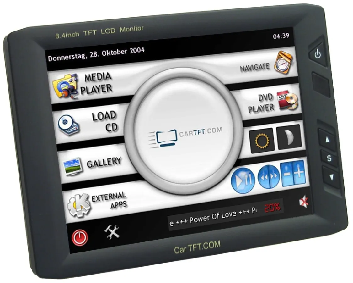 Das Multitalent fürs Auto: Mit dem Car-PC von CarTFT.com kann man sich navigieren lassen, Musik hören, DVDs und Fernsehsendungen schauen, im Internet surfen, von Unterwegs aufs Büronetzwerk zugreifen 