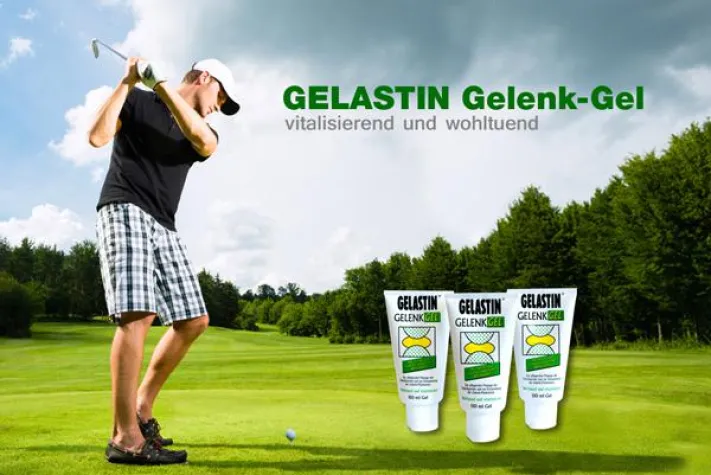 Bild: Neuzugang in unserem Online-Shop: Das Sportgel GELASTIN Gelenk-Gel