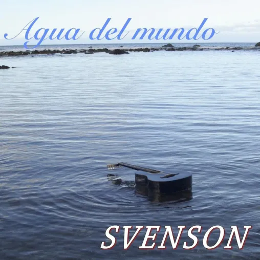 Bild: Svenson stellt seine vierte Veröffentlichung "Agua del mundo" vor.