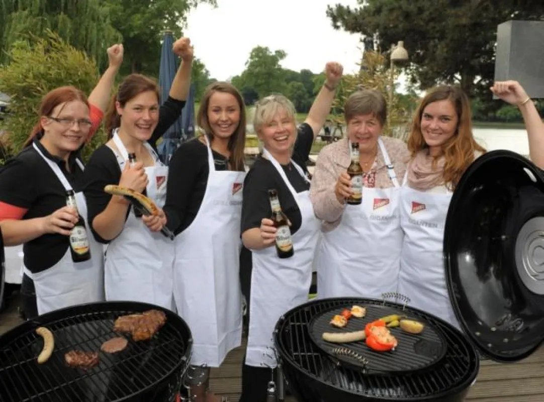 Grill-Giganten: Nationalmannschaft der Damen
