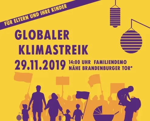 Bild: Extinction Rebellion (XR) Familien & Parents for Future Berlin: Familienprotest für echten Klimaschutz!