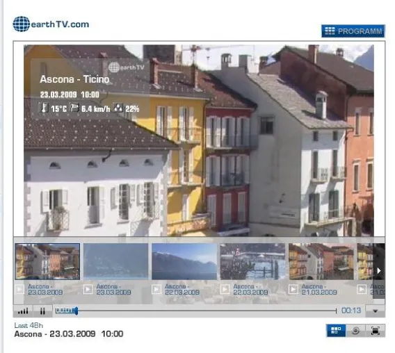 Web-Content Syndizierung leicht gemacht - Plug in earthTV and Play the WORLD LIVE Bild: Web-Content Syndizierung leicht gemacht - Plug in earthTV and Play the WORLD LIVE