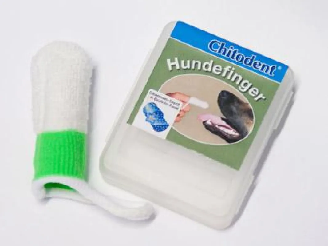 Helmuth Focken Biotechnik e.K. antibakterielle Mikrofaserfingerzahnbürste Chitotex und Chitodent
