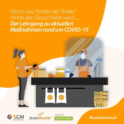 Arbeitsschutzstandard COVID-19: SGM bietet Online-Kurse für Unternehmen und Mitarbeiter Bild: Arbeitsschutzstandard COVID-19: SGM bietet Online-Kurse für Unternehmen und Mitarbeiter