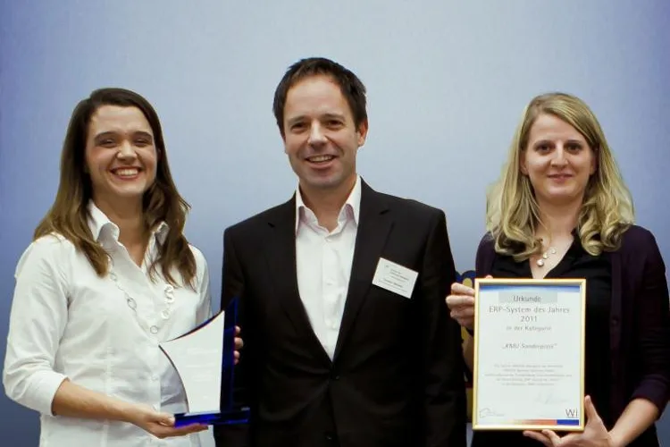 ABACUS allprojects erneut „ERP-System des Jahres für KMU“ Bild: ABACUS allprojects erneut „ERP-System des Jahres für KMU“