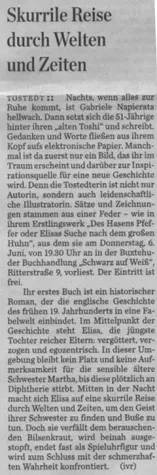 Bild: Gabriele Napierata in norddeutschen Medien präsent