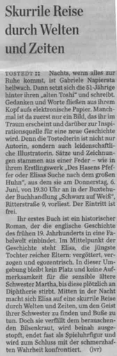 Bild: Gabriele Napierata in norddeutschen Medien präsent