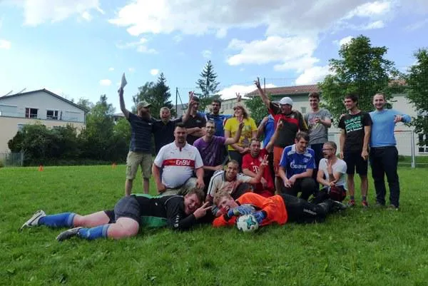 Rosenharzer Fußballer sind gestählt für Stuttgart Bild: Rosenharzer Fußballer sind gestählt für Stuttgart