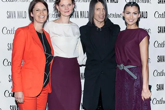 Bild: Catherine als exklusiver Partner der SAVA NALD Fashion Show auf der Fashion Week Berlin