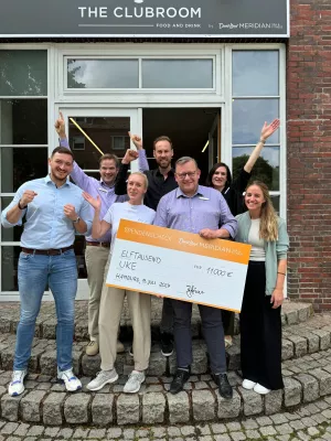 Bild: UKE Benefizlauf: David Lloyd Meridian spendet 11.000 Euro für Kinderintensivstation