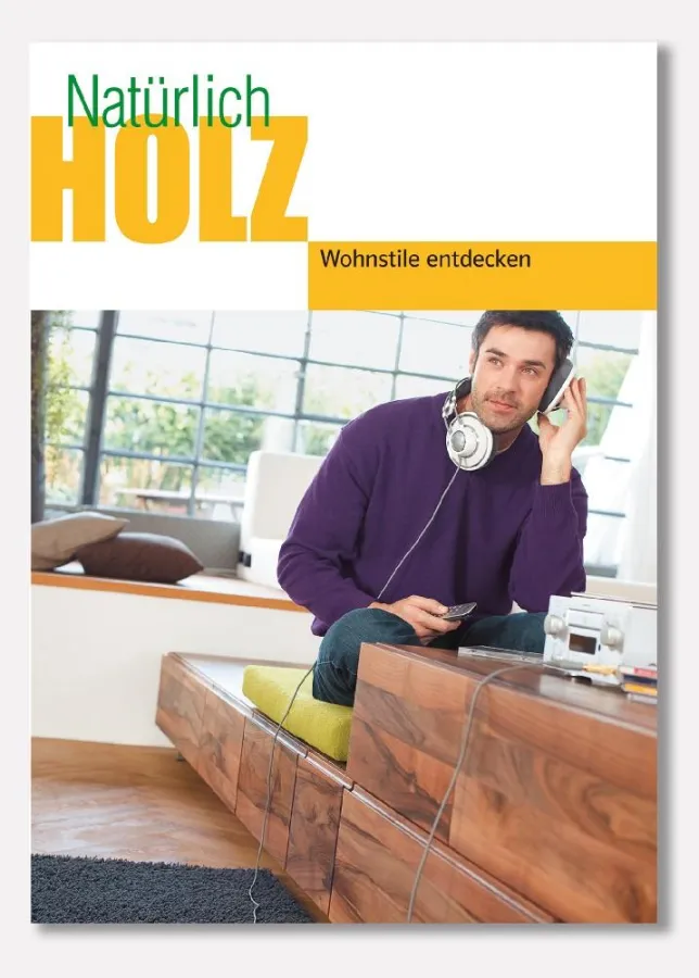 Holzdesign: In einer neuen, überarbeiteten Version hat der Holzabsatzfonds gemeinsam mit dem Rat für Formgebung die Broschüre ?Wohnstile entdecken? herausgegeben. Sie kann unter www.shop.infoholz.de i