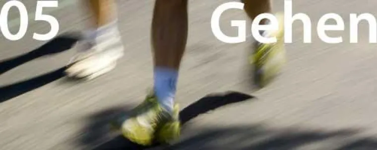 Bild: Trendthema "Gehen" im DIALOGUS Magazin