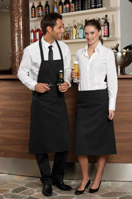 Imola 2in1 kann als Latz- oder Bistroschürze eingesetzt werden