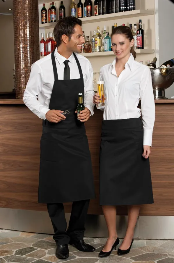 Imola 2in1 kann als Latz- oder Bistroschürze eingesetzt werden