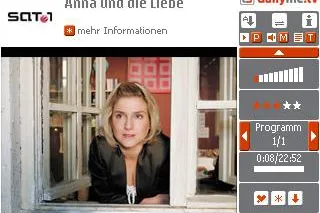 Bild: "Anna und die Liebe" noch vor TV - dailyme.tv bringt Jeanette Biedermann aufs Handy