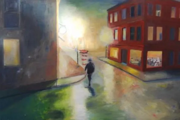 Bild: Ausstellungseröffnung bei inlingua Kiel: „Höchstpersönlich“ von Matthias Willer