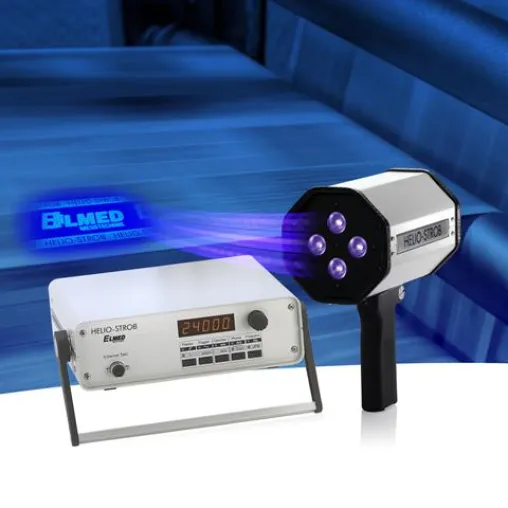 Bild: UV- Stroboskop für die Kontrolle von Sicherheitsmerkmalen