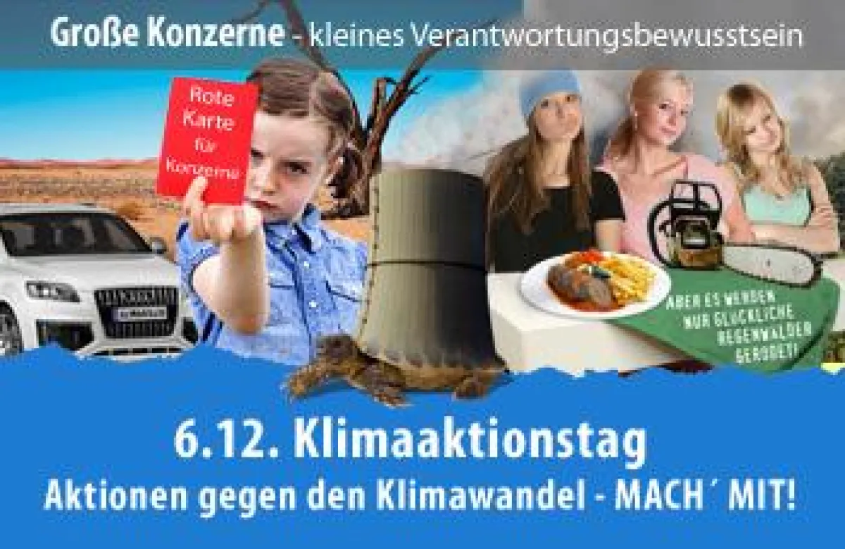 Am 6. Dezember ist Klima-Aktionstag