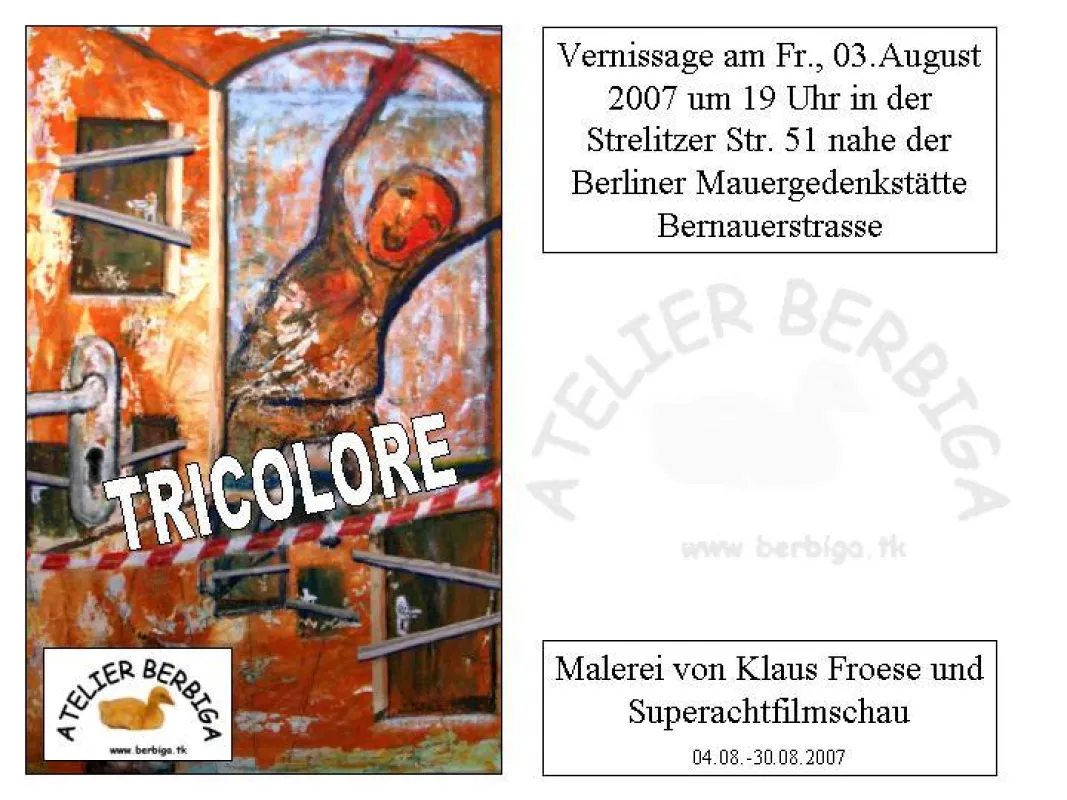 FLYER der Veranstaltung TRICOLORE