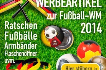 Bild: Jetzt oder nie: Die passenden Werbeartikel zur Fussball-WM 2014