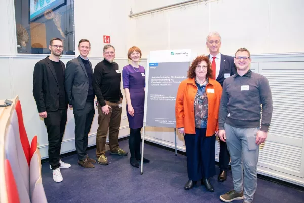 Bild: Feierliche Eröffnung des Fraunhofer IGD-Projektbüros in Greifswald
