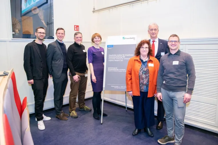 Feierliche Eröffnung des Fraunhofer IGD-Projektbüros in Greifswald Bild: Feierliche Eröffnung des Fraunhofer IGD-Projektbüros in Greifswald