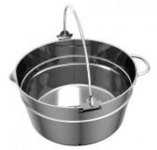Bild: Konfitüre in Marmeladentöpfen kochen