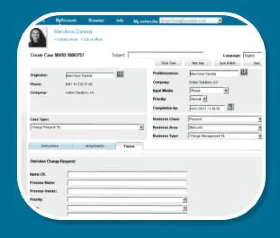 Change Management Formular