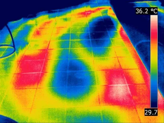 Bild: Thermografie in der Praxis - Den Wärmeverlusten auf der Spur...