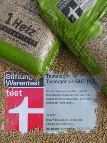 Bild: Enviva Holzpellets Testsieger bei Stiftung Warentest
