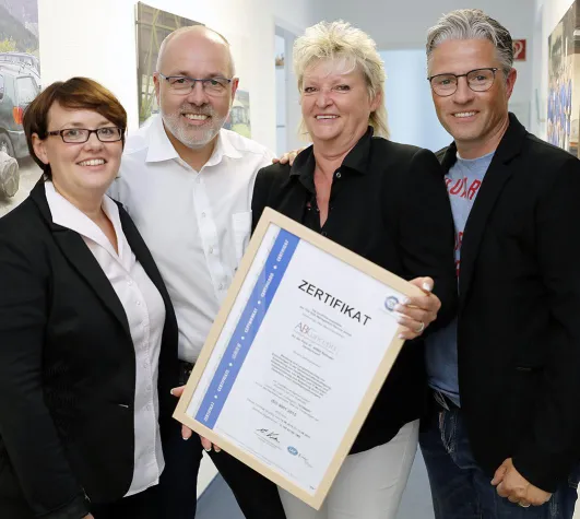 Strenge Überprüfung: ABConcepts erneut im Qualitätsmanagement zertifiziert Bild: Strenge Überprüfung: ABConcepts erneut im Qualitätsmanagement zertifiziert