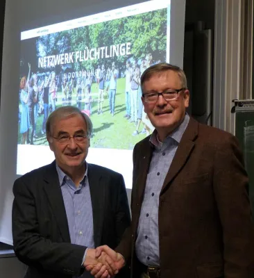 Gutes tun – auch außerhalb der Weihnachtszeit: Rotary Club Dortmund-Romberg spendet für Geflüchtete Bild: Gutes tun – auch außerhalb der Weihnachtszeit: Rotary Club Dortmund-Romberg spendet für Geflüchtete