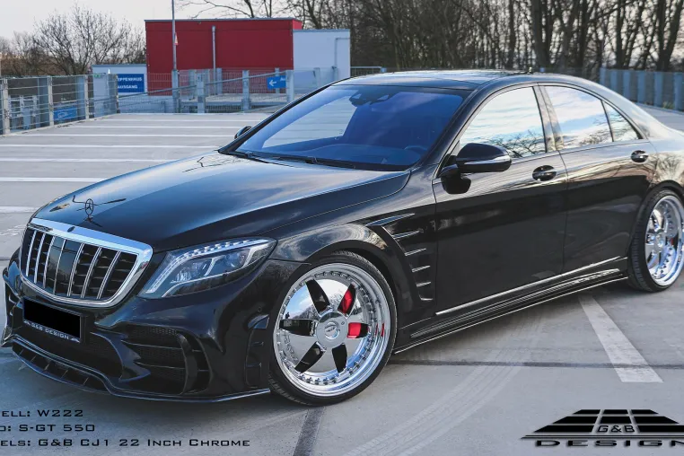 Bild: Nobel – G&B Design Bodykit für die Mercedes S Klasse W222 im GT Look