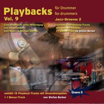Bild: Playbacks für Drummer Vol. 9 – Die jazzige Begleitband fürs Schlagzeug mit den treffenden Grooves