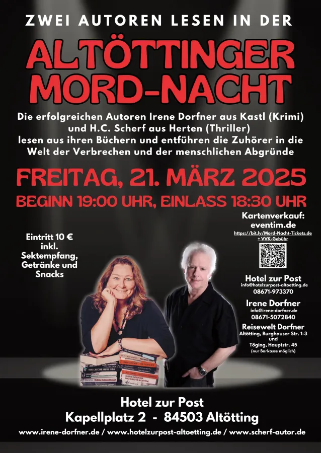 Die Autoren Irene Dorfner und H.C. Scherf (© Irene Dorfner)