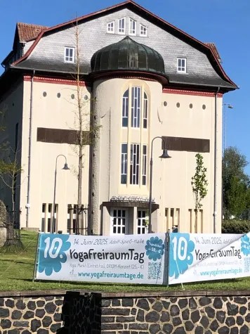 Bild: 10. YogaFreiraumTag zum ersten Mal in Lauterbach