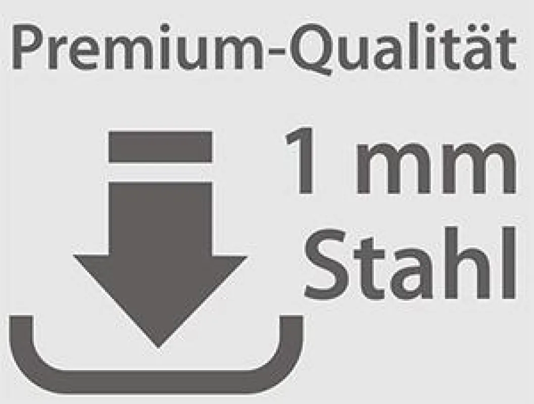 VASNER Infrarotheizung Qualität: 1 mm Materialstärke