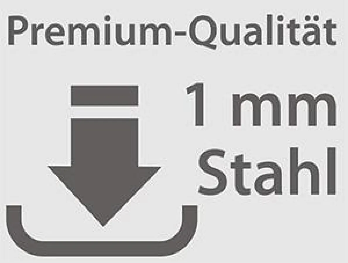 VASNER Infrarotheizung Qualität: 1 mm Materialstärke