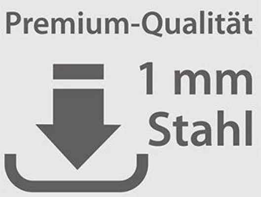 Bild: VASNER Infrarotheizung Qualität: Hohe Materialstärke für eine lange Lebensdauer