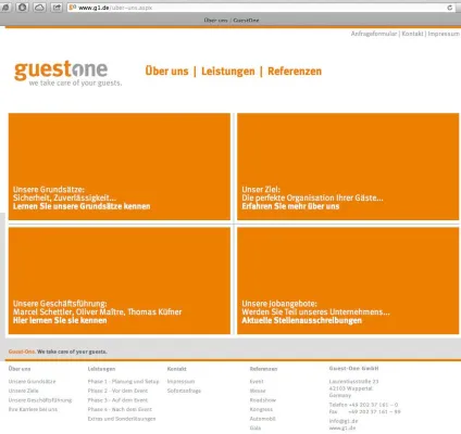 Informativ, klar, modern: neuer Webauftritt für Guest-One Bild: Informativ, klar, modern: neuer Webauftritt für Guest-One