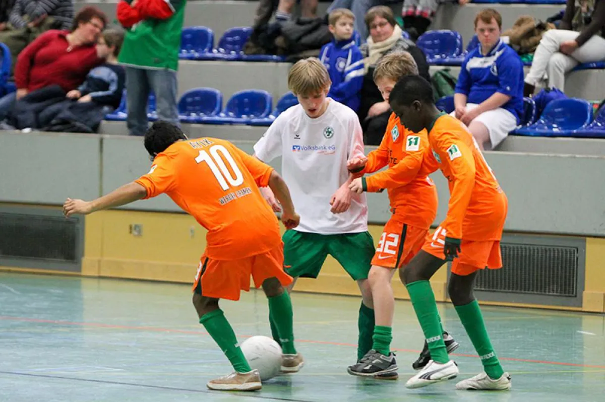 Werders Handicap-U18 im Duell gegen den VSK Osterholz-Scharmbeck © SV Werder Bremen