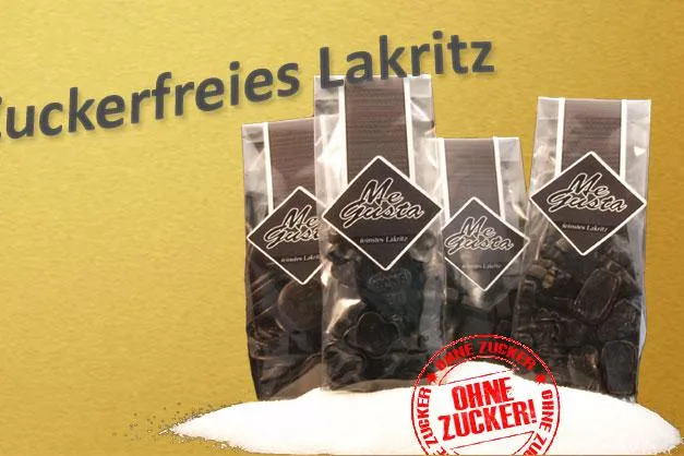 Glücklich ohne Zucker, Glücklich mit Lakritz Bild: Glücklich ohne Zucker, Glücklich mit Lakritz