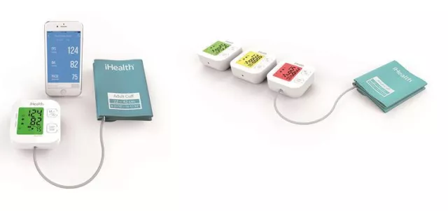 iHealth Track: Vernetztes Blutdruckmessgerät für den Oberarm Bild: iHealth Track: Vernetztes Blutdruckmessgerät für den Oberarm